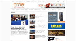 Desktop Screenshot of nuevamineria.com